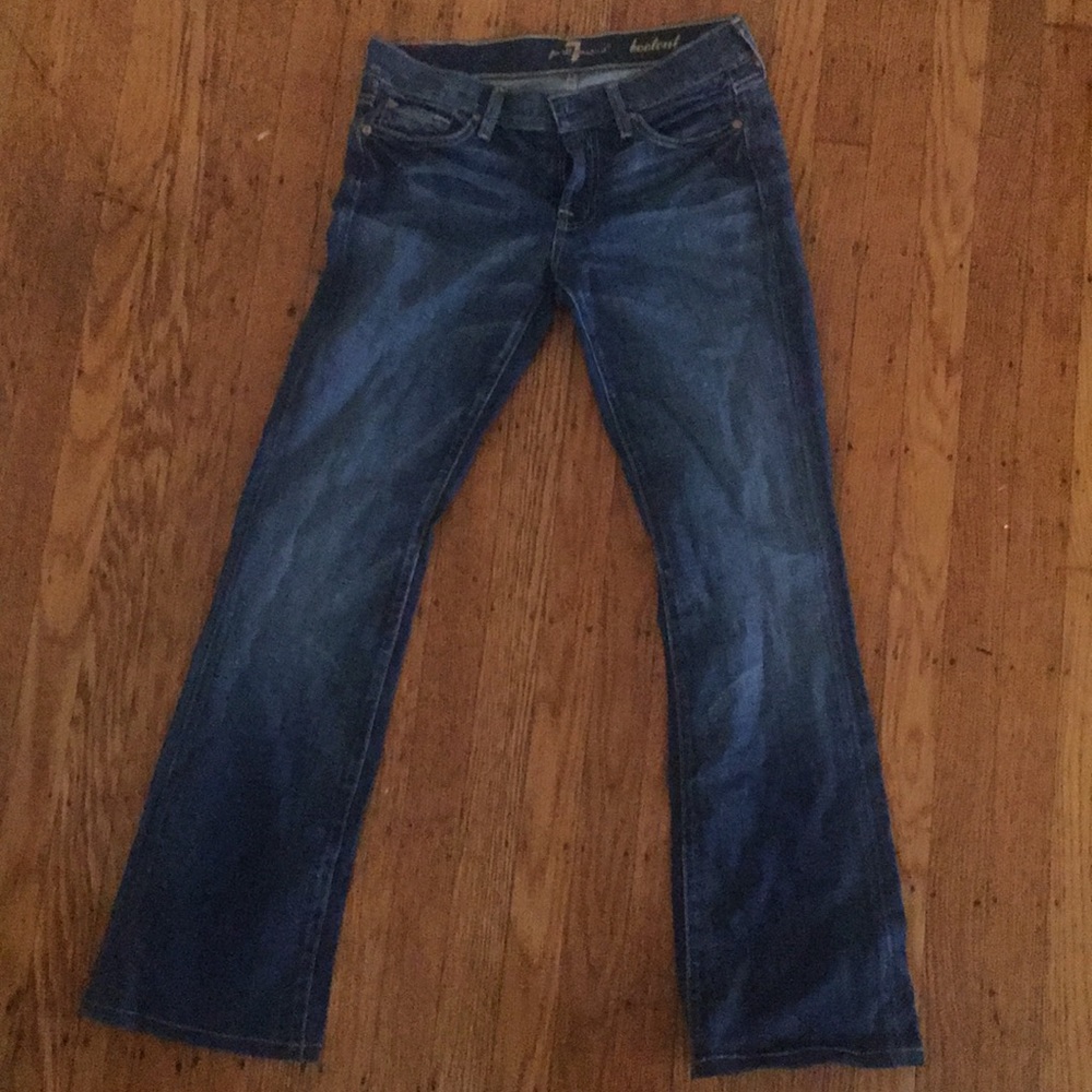 7 for All Mankind sz 27 bootcut jeans